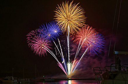 Fireworks Tottori Japan